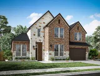 New construction Single-Family house 8034 Leaf Drift Ct, Fulshear, TX 77441 plan Fulbright - image
