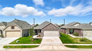 New construction house 1129 Baker Bridge Dr, Forney, TX 75126 plan Compass - image
