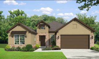 New construction Single-Family house 23347 Grande Vis, San Antonio, TX 78261 plan Leon - image