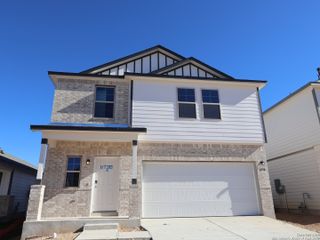 New construction Single-Family house 6738 Red Buffalo Trl, San Antonio, TX 78253 plan Wisteria - 30' Smart Series - image