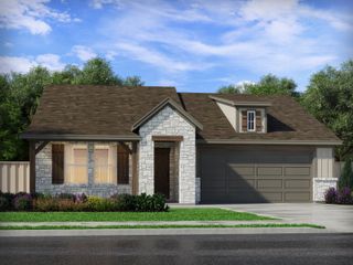 New construction Single-Family house 164 Leland Ave, Buda, TX 78610 plan The Oleander (401) - image