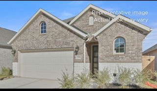 New construction Single-Family house 5231 Yellowstar Ln, Montgomery, TX 77316 plan 3034 Elevation B - image