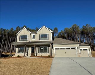 New construction Single-Family house 1157 Cherry Bark Ct, Loganville, GA 30052 plan (GA)Jackson B 2 Front Entry - image