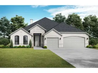 New construction Single-Family house 346 Lily Pass, Castroville, TX 78009 plan The Garner A - image