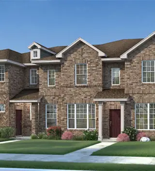 New construction Townhouse house 3721 Star Mesa St, Heartland, TX 75114 plan Crockett - image