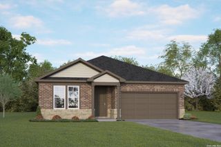 New construction Single-Family house 10622 Briceway Fall, San Antonio, TX 78254 plan The Daphne K - image