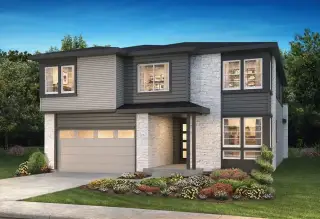 New construction Single-Family house 1180 Bridlespur Ct, Castle Pines, CO 80108 plan 4075 Zolla Elevation C - Modern Prairie - image