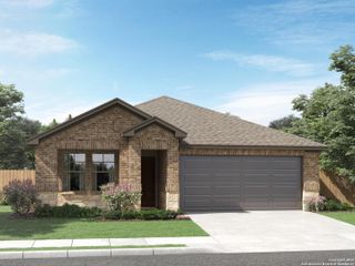 New construction Single-Family house 11586 Cottage Pt, San Antonio, TX 78254 plan The Hughes (841) - image