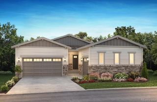 New construction Single-Family house 7308 Canyon Sky Trail, Castle Pines, CO 80108 5085 Preserve- photo