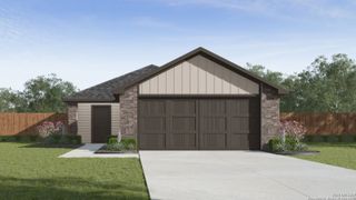 New construction Single-Family house 734 Jennifer Wy, New Braunfels, TX 78130 plan The Barton - image