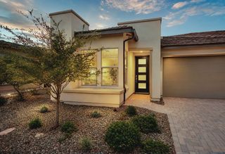 New construction Duplex house 4065 Desert Moon Dr, Wickenburg, AZ 85390 plan Valletta Elevation B - image