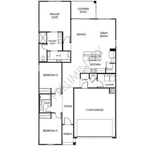 New construction  house 24587 W Grove St, Buckeye, AZ 85326 plan Leslie - image
