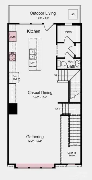 New construction Townhouse house 9462 Senator Royall Dr, Charlotte, NC 28262 plan Vail II - image