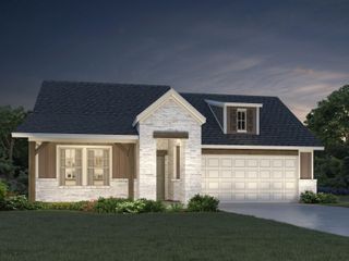 New construction Single-Family house 135 Coopers Hawk Crst, Cedar Creek, TX 78612 plan The Oleander (401) - image