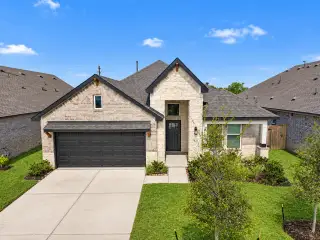 New construction Single-Family house 3126 Emerald Hills Dr, Houston, TX 77032 plan Palmer 1860 Hs - image