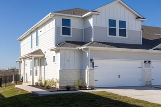 New construction Townhouse house 2544 Jack Nora Wy, Round Rock, TX 78665 plan Pecos - image