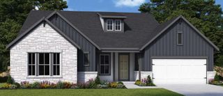 New construction Single-Family house 155 Rees Landing Rd, Spicewood, TX 78669 plan The Rockmoor - image