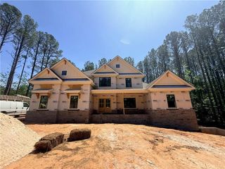 New construction Single-Family house 615 Shepherds Xing, Oxford, GA 30054 plan (GA)Woodmont B 3 Side Entry - image
