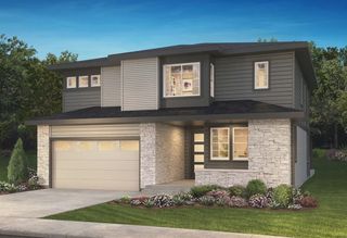 New construction Single-Family house 6513 Bridlespur St, Castle Pines, CO 80108 plan 4074 Corbett Elevation C - Modern Prairie - image