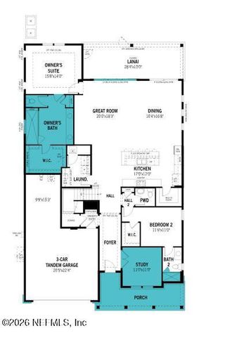 New construction house 129 Adirondack Dr, St. Johns, FL 32259 plan Wren - image