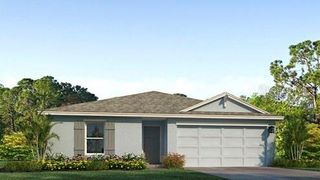 New construction  house 1106 Bourbon Ave, Parrish, FL 34219 plan Freeport II - image