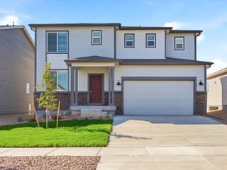 New construction Single-Family house 13230 Valley Peak Dr, Peyton, CO 80831 plan The Dillon - image