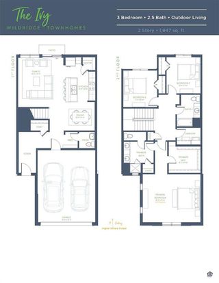 New construction Townhouse house 4615 Hawks Trl, Oak Point, TX 75068 plan Ivy - image