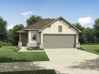 New construction Single-Family house 191 Hornet St, Elgin, TX 78621 plan Cypress | Trinity Ranch - image