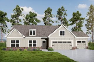 New construction Single-Family house 189 Riverside Trl, Monroe, GA 30656 plan (GA) Ellen A.1 3 Front Entry - image