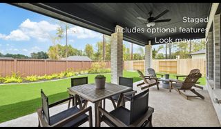 New construction Single-Family house 26148 Treetop Terrace Ln, Montgomery, TX 77316 plan 4043 Elevation D - image