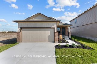 New construction Single-Family house 1671 Lost Nook, New Braunfels, TX 78130 plan Azalea - 30' Smart Series - image