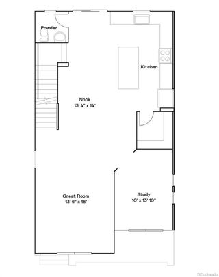 New construction  house 2744 Cramer Hts, Colorado Springs, CO 80904 plan Maple - image