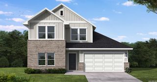 New construction  house 15573 Doublecreek Dr, San Antonio, TX 78253 plan Martin - image
