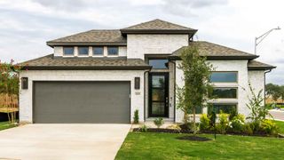 New construction Single-Family house 100 Point Rider Pl, Georgetown, TX 78633 plan 2663W - image