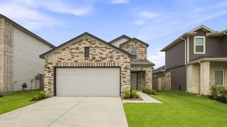 New construction Single-Family house 177 Rising Cedar Ln, Hockley, TX 77447 plan Madison - image