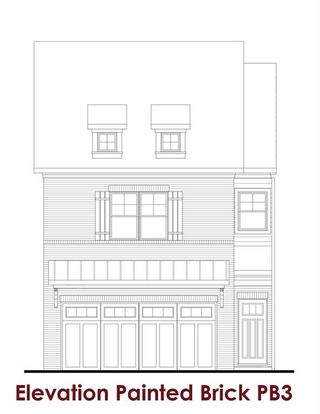 New construction Townhouse house 279 Brook Landing Cir, Auburn, GA 30011 plan Medlock - image