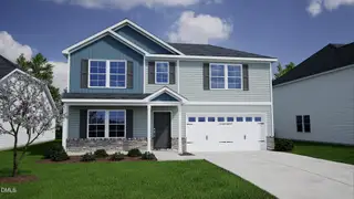 New construction Single-Family house 48 Plantation Dr, Youngsville, NC 27596 plan Russell - image