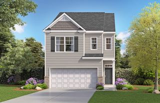 New construction Townhouse house 1408 Gray Branch Dr, Lawrenceville, GA 30045 plan Salisbury - image