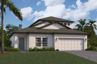 New construction house 3088 Fall Harvest Dr, Zephyrhills, FL 33540 plan Picasso Bonus - image