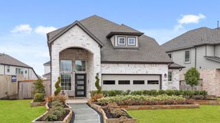 New construction Single-Family house 2866 Orange Leaf Dr, Fulshear, TX 77423 plan Durham 40' Lot - image