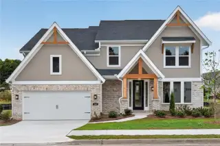 New construction Single-Family house 320 Cherokee Rose Ln, Hoschton, GA 30548 plan Clay - image