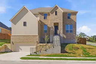 New construction Single-Family house 500 Frio Springs Trl, Georgetown, TX 78628 plan Brown - image