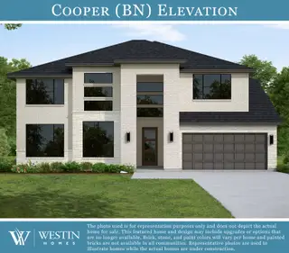 New construction Single-Family house 2812 Bolton Landing Dr, Texas City, TX 77568 plan The Cooper - image