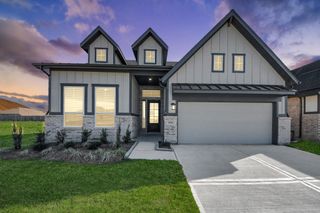 New construction  house 9606 Chateau Hl, Manvel, TX 77578 plan Lauren 50' Lot - image