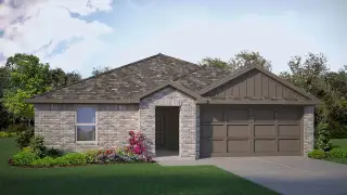 New construction Single-Family house 7709 Royal Fern Dr, Ponder, TX 76259 plan Austin - image