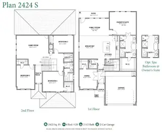 New construction Single-Family house 8512 Pine Muhly Dr, Meadowlakes, TX 78654 plan James - image