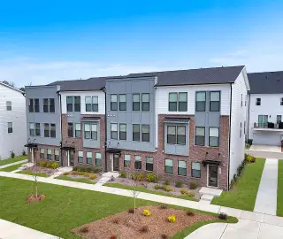 New construction Townhouse house 2706 Kempthorne Rd, Cary, NC 27519 plan Hayworth - image