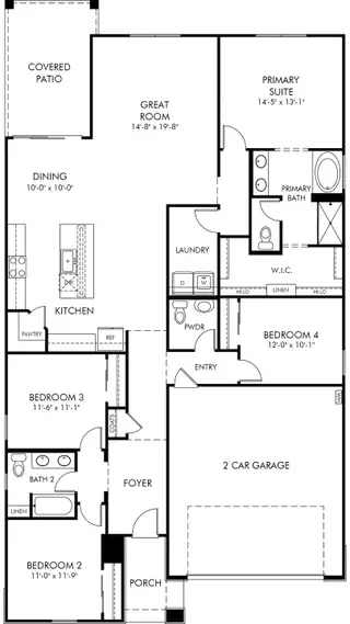 New construction Single-Family house 12884 N 305Th Ave, Buckeye, AZ 85396 plan Arlo - image