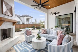 New construction house 851 Old Stone Rd, Austin, TX 78739 plan Varese Plan - image