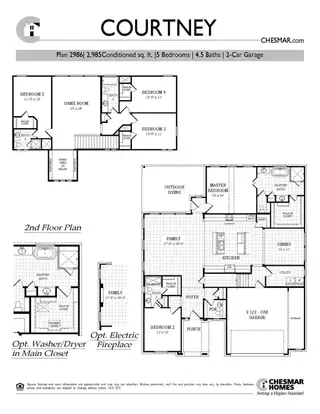 New construction Single-Family house 162 Lily Pad Ln, Kyle, TX 78640 plan Courtney - image